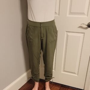 Women's Olive Cargo Pants